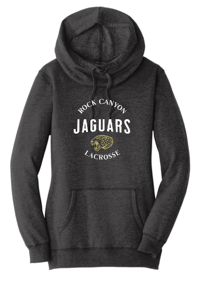 Women’s Lightweight Fleece Cowl Neck Hoodie