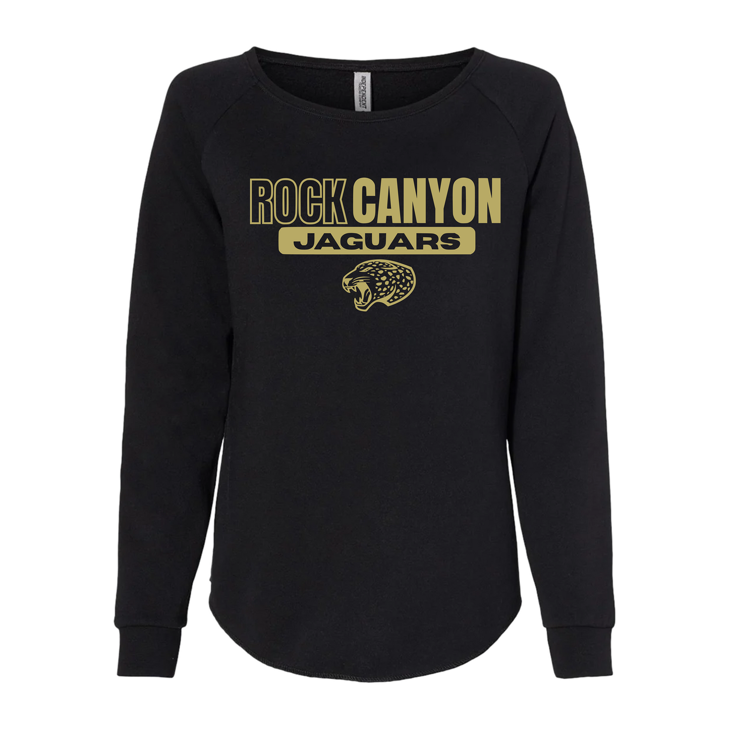 Women's Soft and Long Wave Wash Crewneck