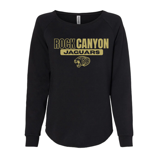 Women's Soft and Long Wave Wash Crewneck